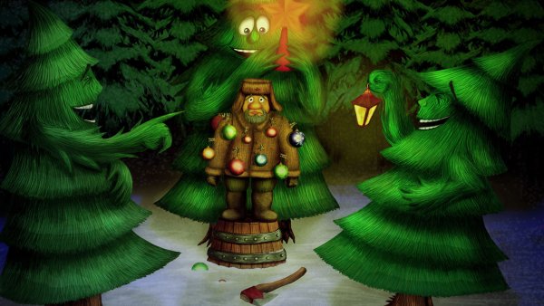 Страшная елка