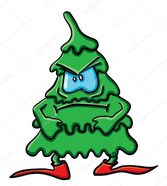 Елочка плачет