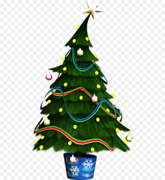 Новогодняя ёлка 2д