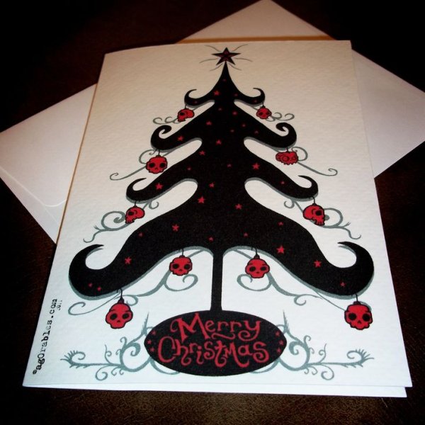 Елка с черепами