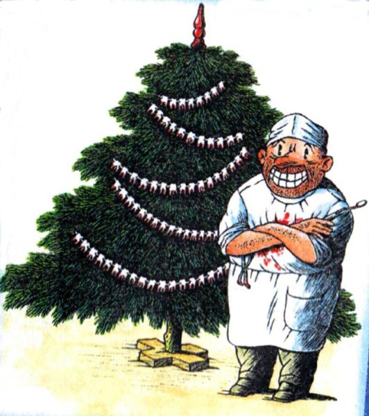 Елка стоматолога