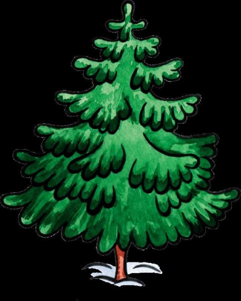 Елка рисунок