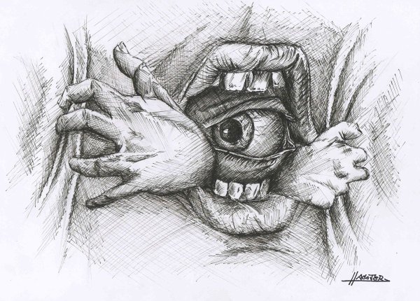 Рисунок больного шизофренией