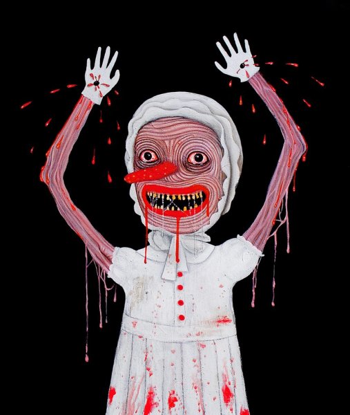 Рисунки психически больных людей