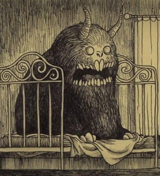Страшные иллюстрации к страшной сказке