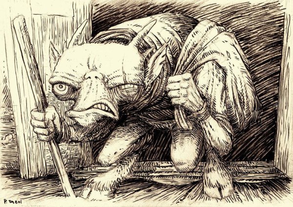 Рисунки детских кошмаров Джона Мортенсена