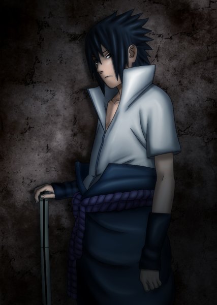 Саске Учиха злой