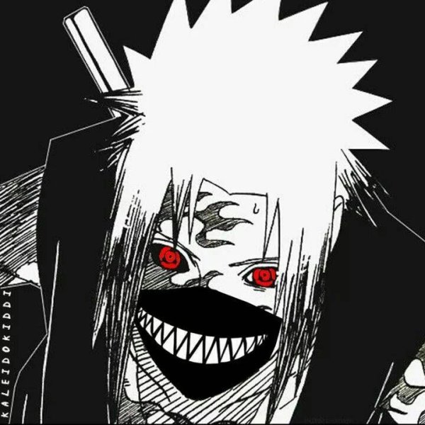 Шаринган Саске для срисовки