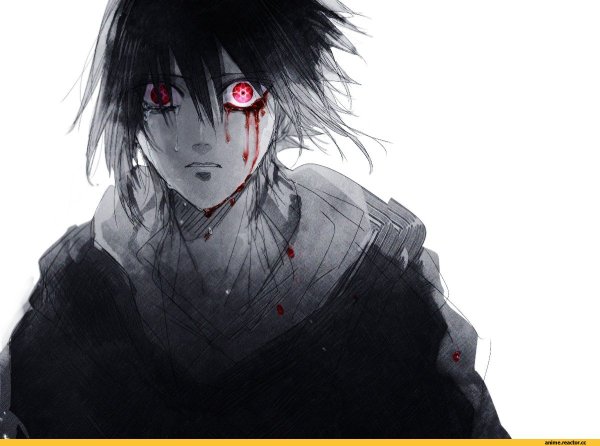 Саске Учиха злой