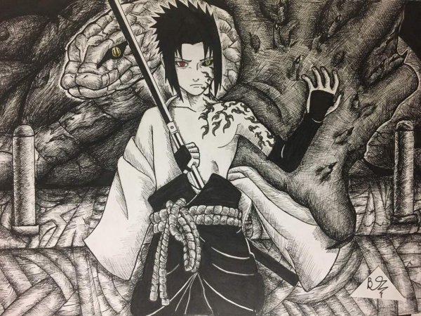 Итачи Учиха Sharingan