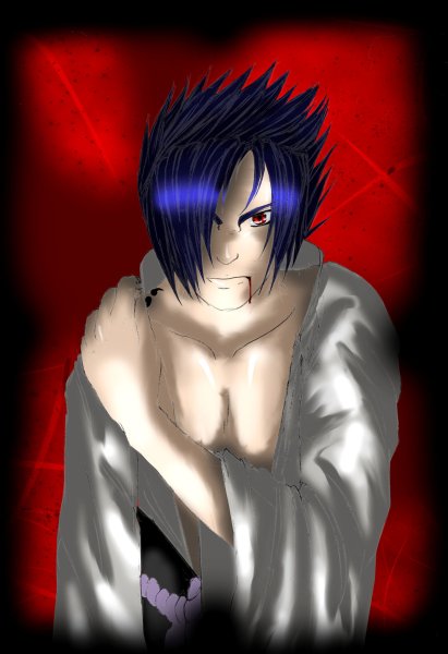 Итачи Аматерасу Манга