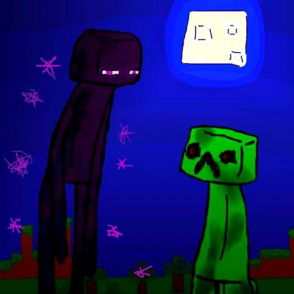 Майнкрафт ЭНДЕРМЕН И КРИПЕР