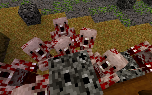 Мод на страшилки в МАЙНКРАФТЕ