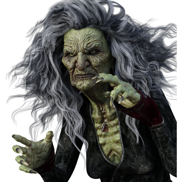 Баба Яга костяная нога страшная