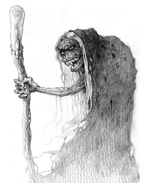 Бабка ГРЕННИ раскраска