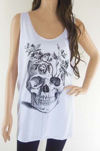 Черепа на майку