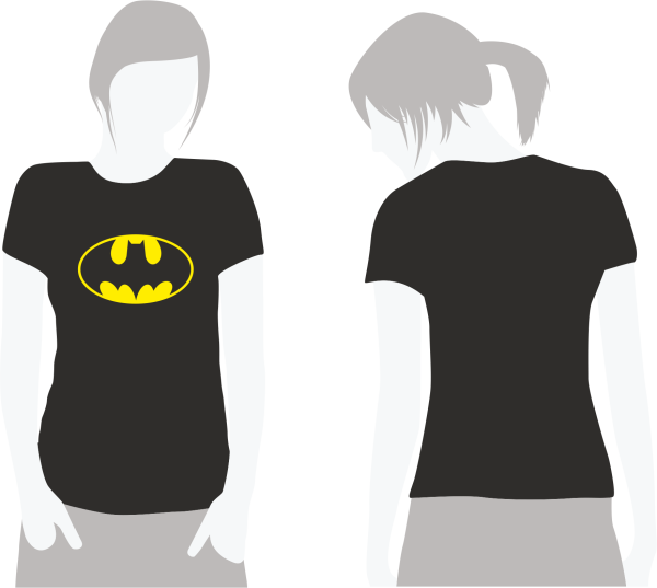 Человек в футболке рисунок