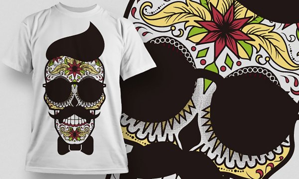 Принт на футболку Графика