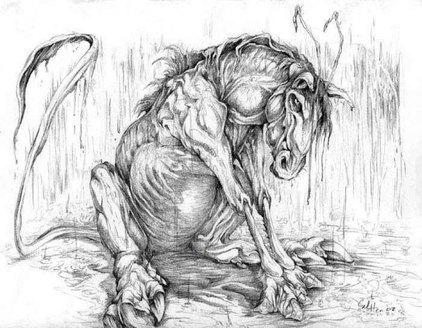 Оборотень скетч