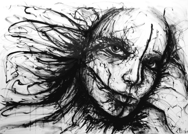 Страшные рисунки карандашом для срисовки