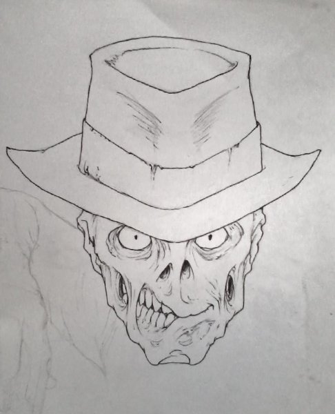 Страшные картины карандашом