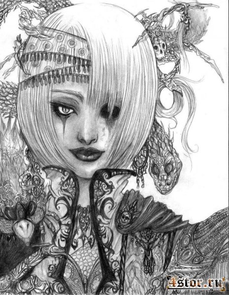 Человек наполовину скелет