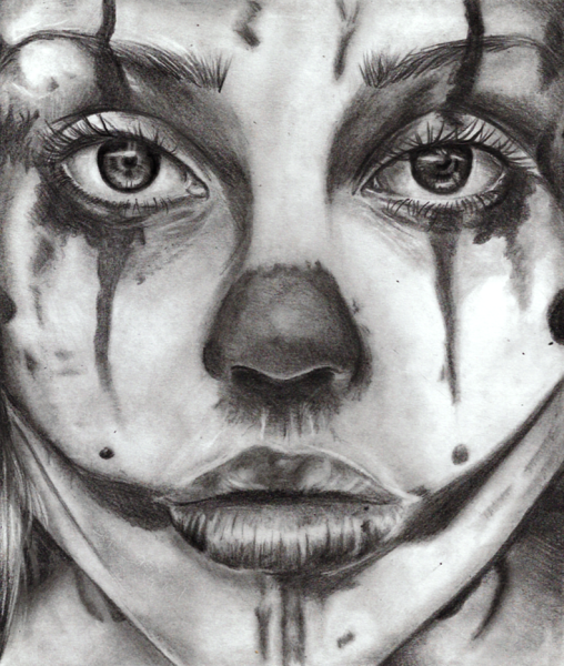 Жуткие рисунки для срисовки