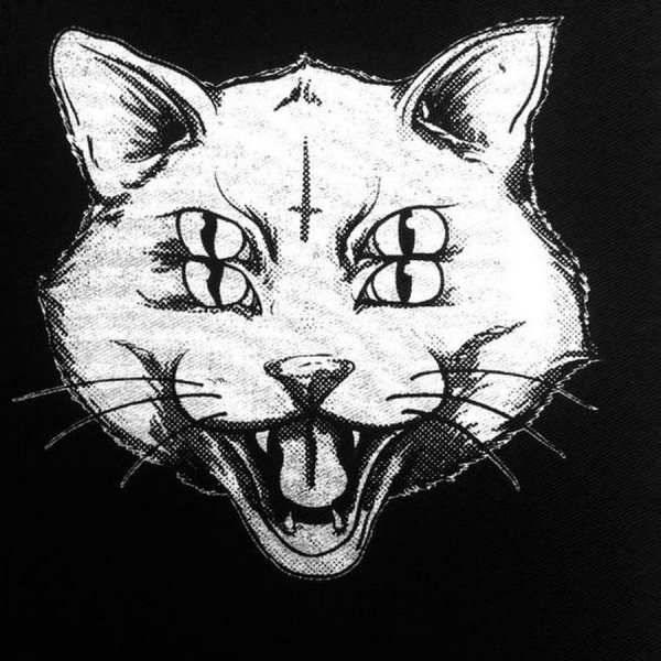 Эскиз тату морда кошки