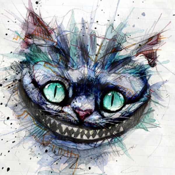 Чеширский кот Графика