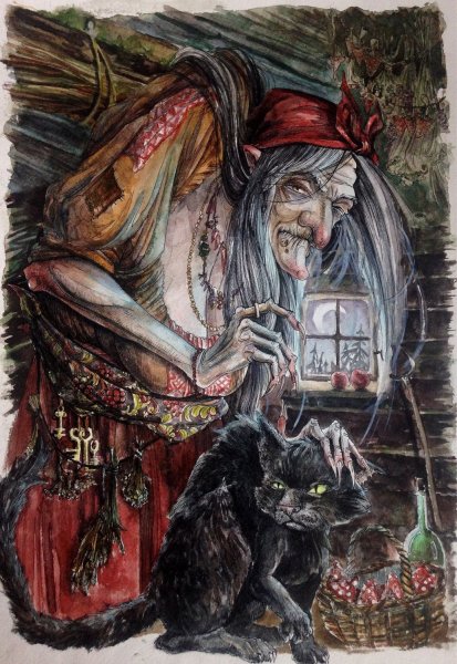 Баба Яга скетч