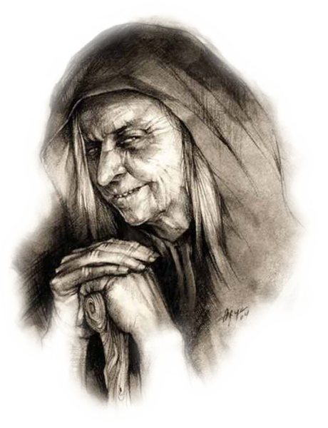 Ступа баба Яга 2д