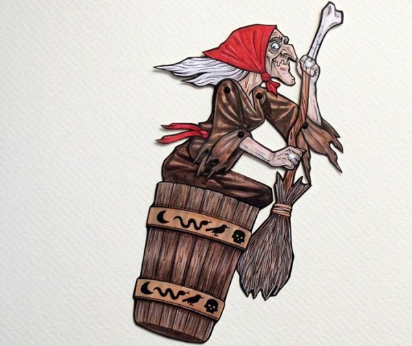 Очень страшная баба Яга