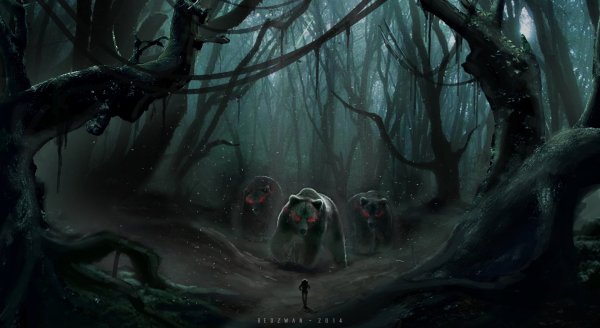 Страшный дремучий лес