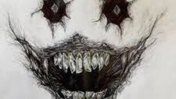 Страшные глаза арт карандашом