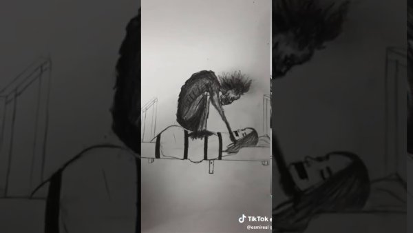 Сонный паралич рисунки для срисовки