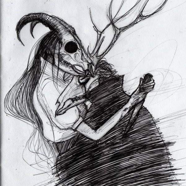 Мрачные рисунки легкие