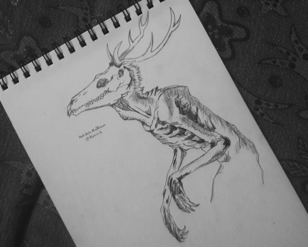 Рисунки карандашом страшные легкие