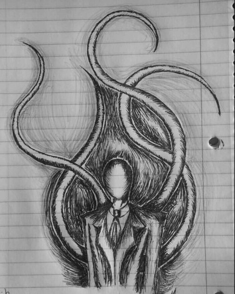 Страшные рисунки карандашом