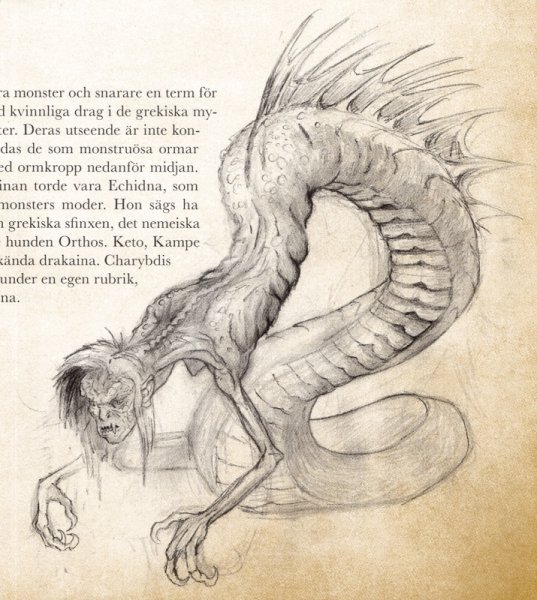 Монстры карандашом