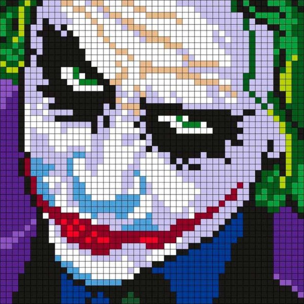 Картины по пикселям