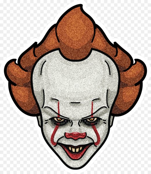 Оно клоун ПЕННИВАЙЗ рисунок