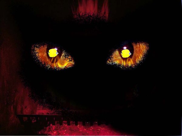 Горящие глаза