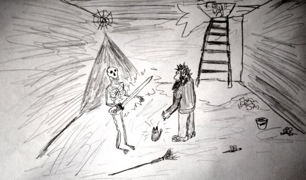 Коми арт карандашом