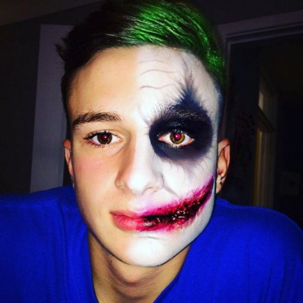 Грим Джокера отряд самоубийц