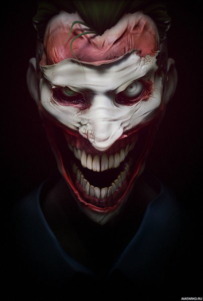 Улыбка Джокера хита Леджера
