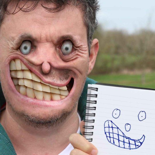 Страшные детские рисунки в реальности