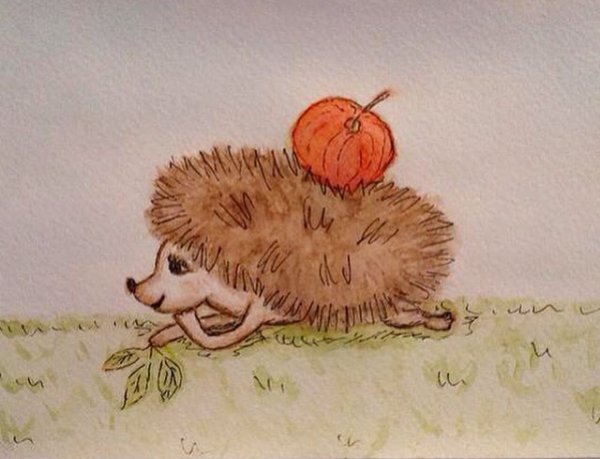 М.пришвин еж герои