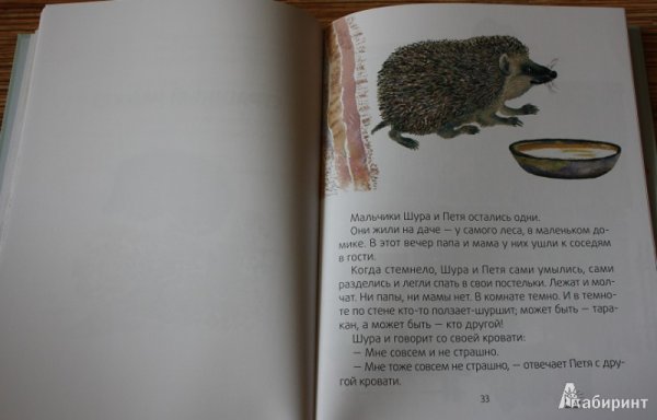 Чарушин страшный рассказ иллюстрации