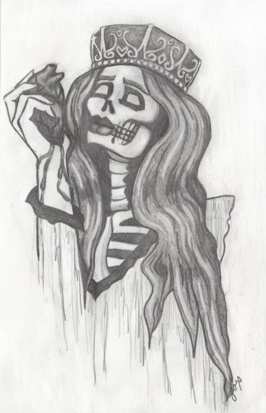 Рисунки на Хэллоуин карандашом