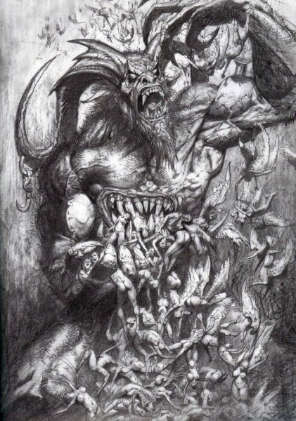 Демон скетч